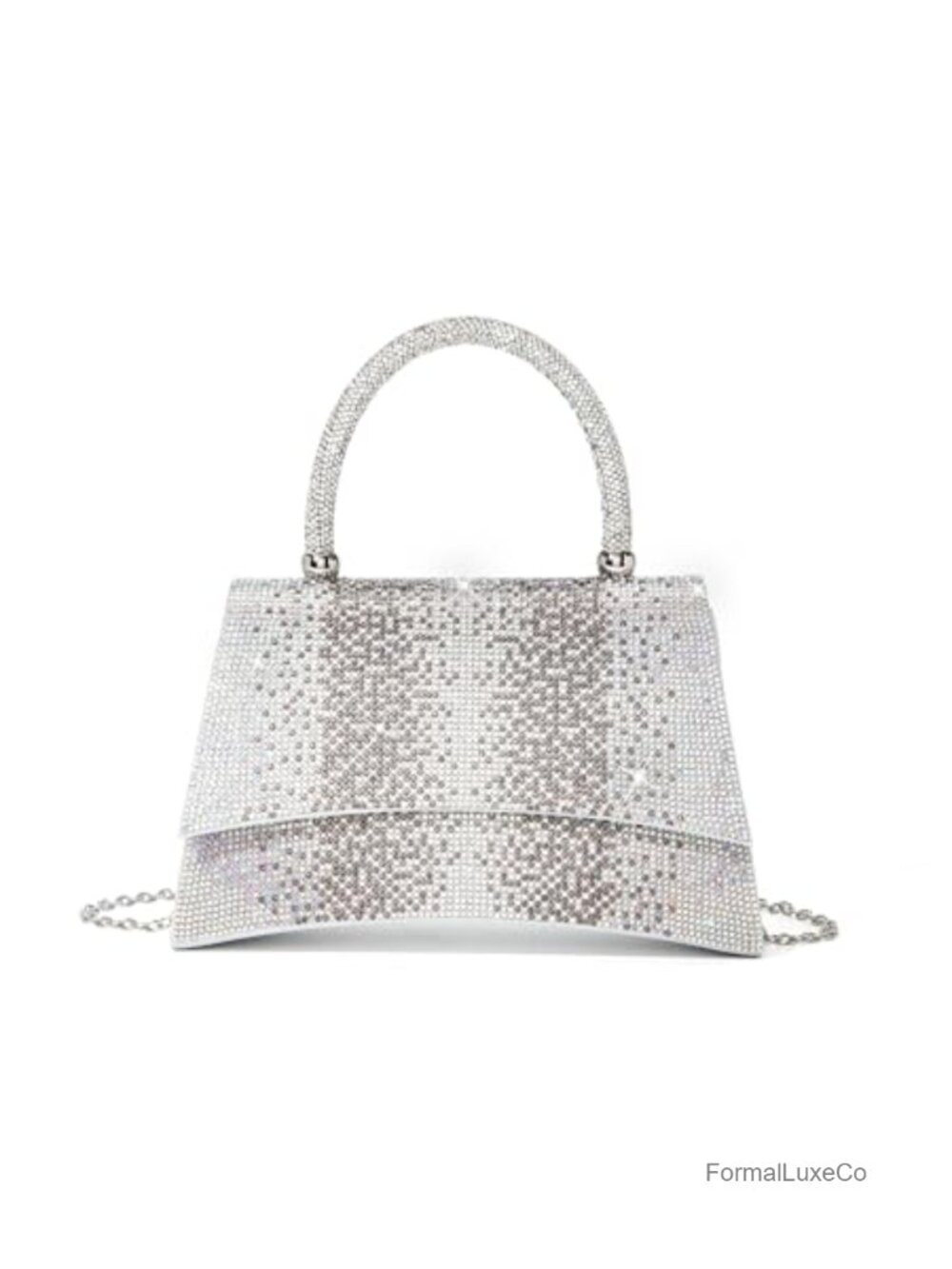 Rhinestone Clutch Purse Sparkly Evening Bag for Wedding Party